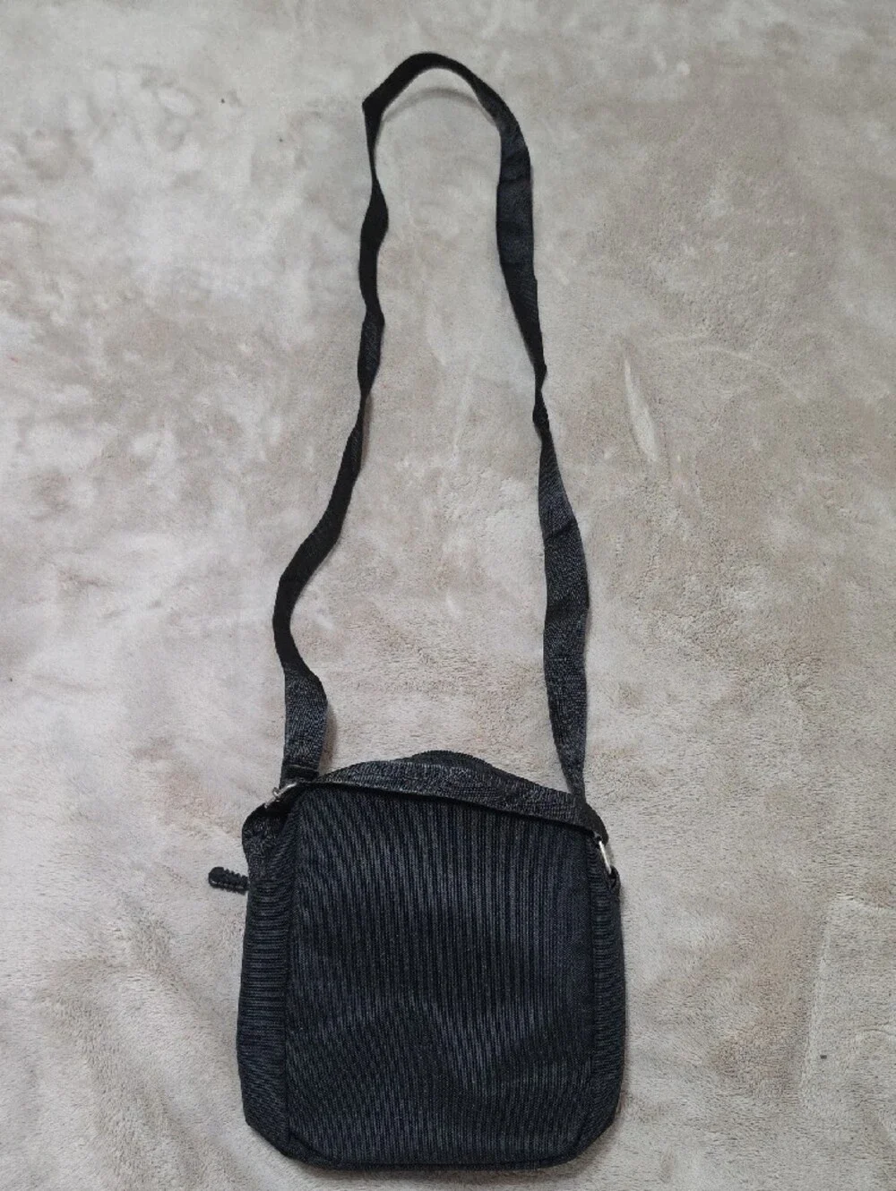 Black España Flag Crossbody Bag - Unbranded